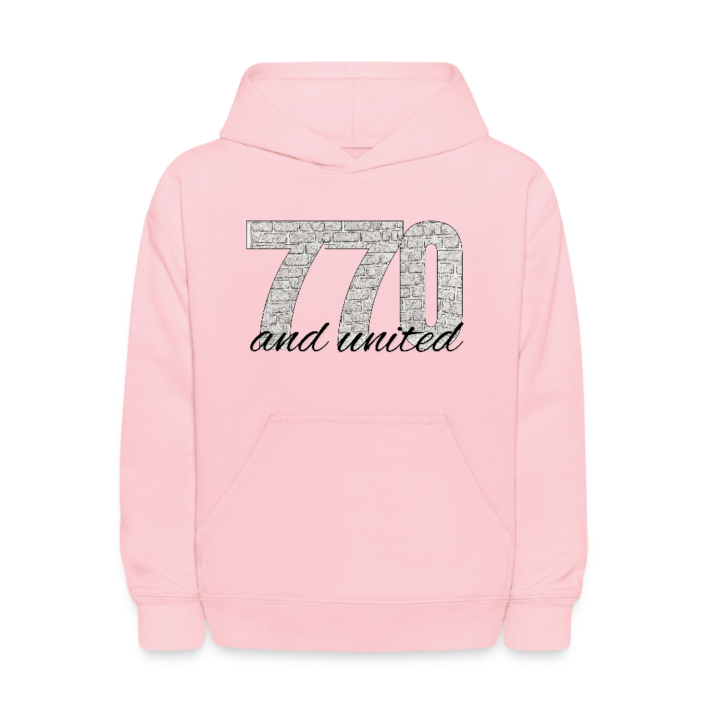 770 And United Kids' Hoodie - pink