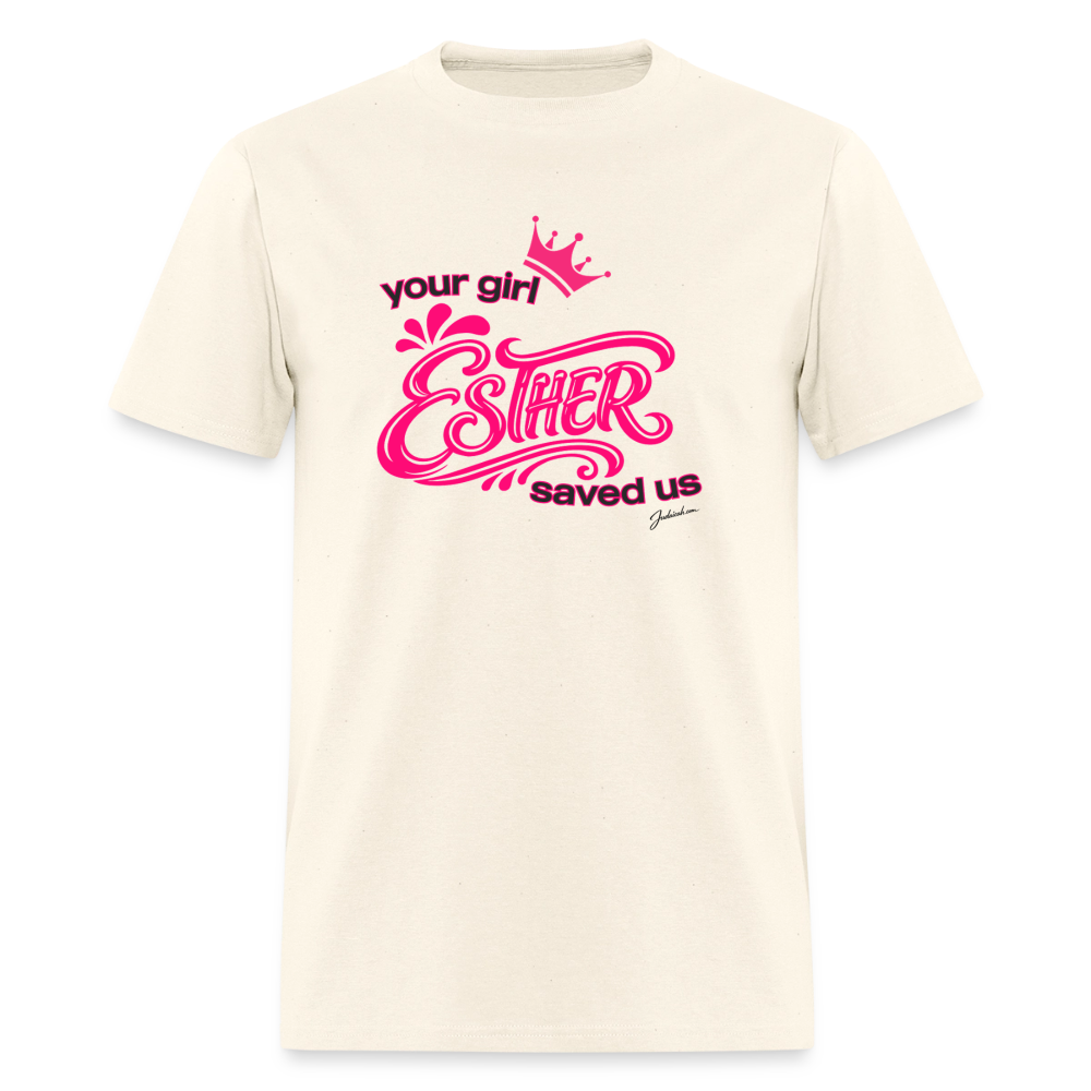 Your Girl Esther Men's T-Shirt | GILDAN 5000 - sweet cream heather