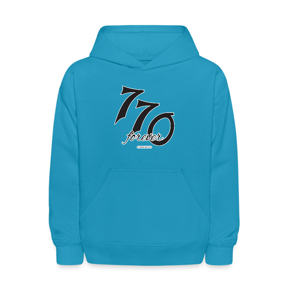 770 Forever Kids' Hoodie - turquoise