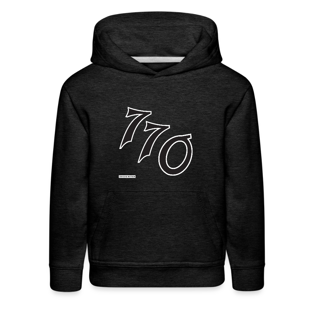 770 Kids‘ Premium Hoodie - charcoal grey