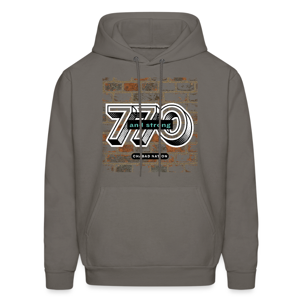 770 And Blessed Men's Hoodie - asphalt gray