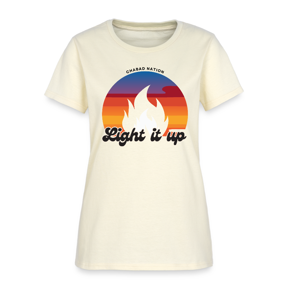 Light It Up Women's T-Shirt - off white