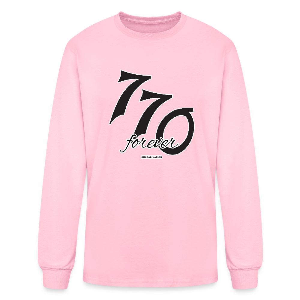 770 Forever Men's Long Sleeve T-Shirt - pink