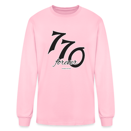 770 Forever Men's Long Sleeve T-Shirt - pink