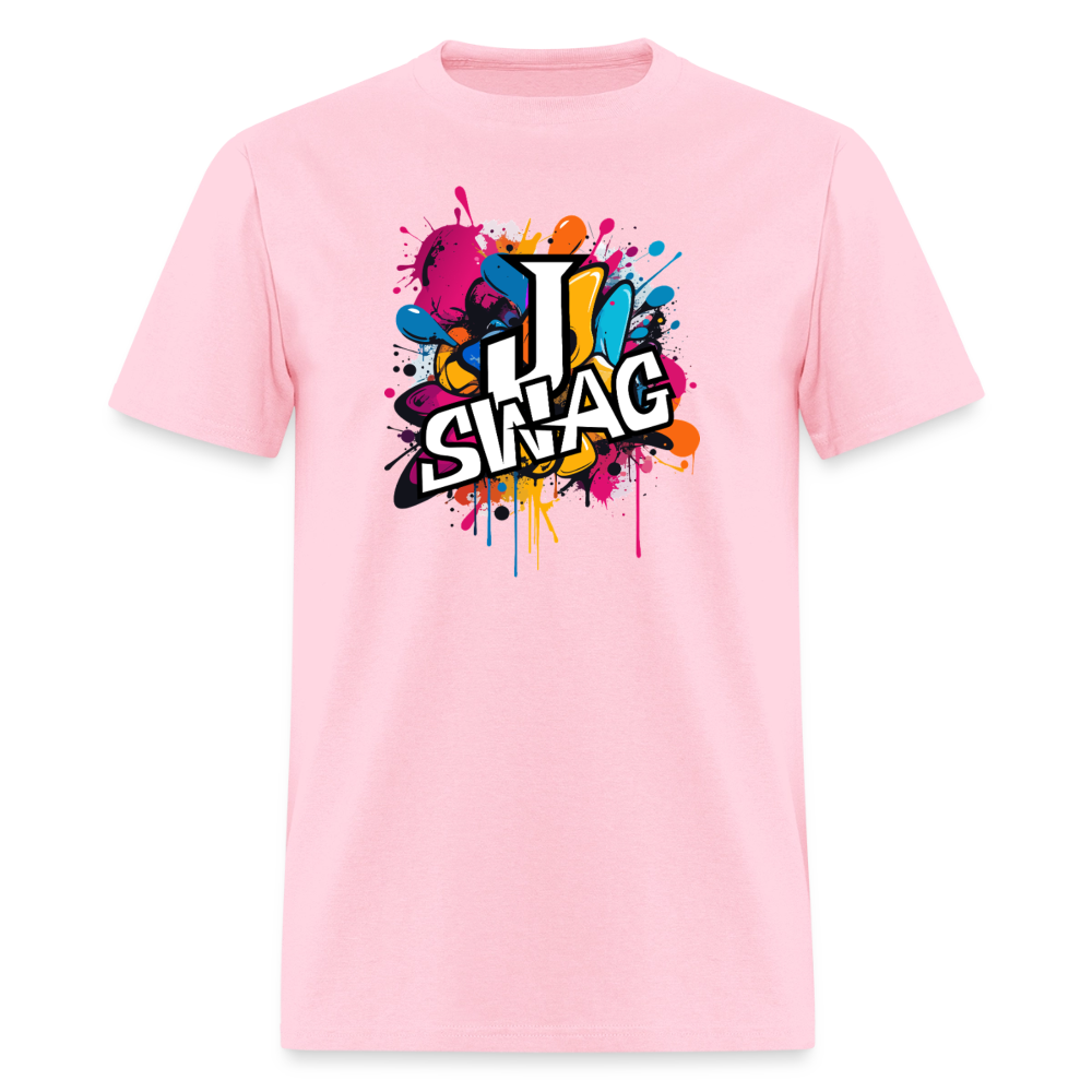 Jswag Logo  Men's T-Shirt | GILDAN 5000 - pink