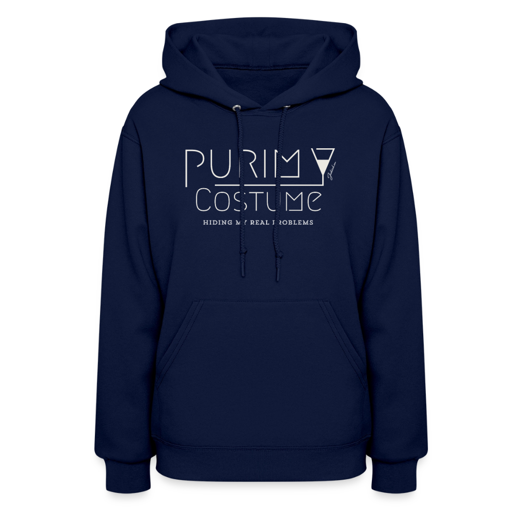 Purim Costume Women's Hoodie - navy