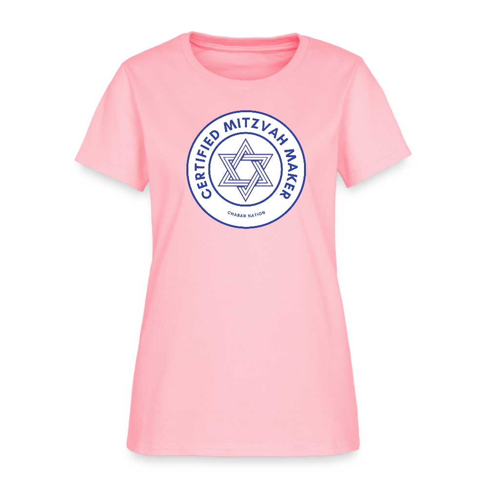 Certified Mitzvah Maker Women's T-Shirt - pink
