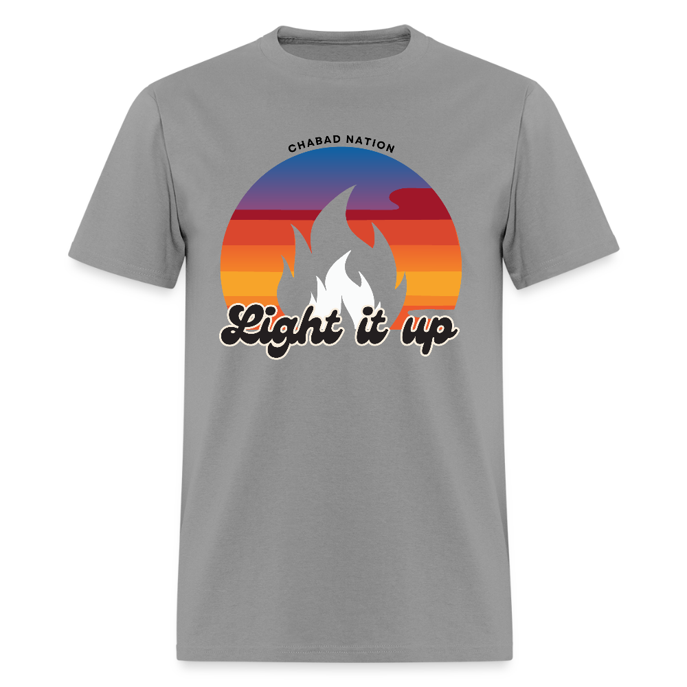 Light It Up Men's T-Shirt | GILDAN 5000 - rock