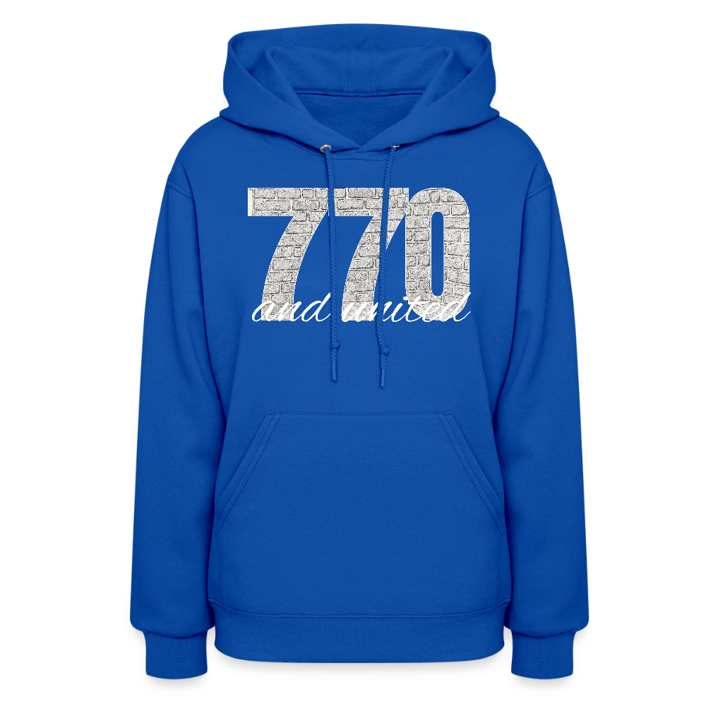 770 And United Light Women's Hoodie - royal blue