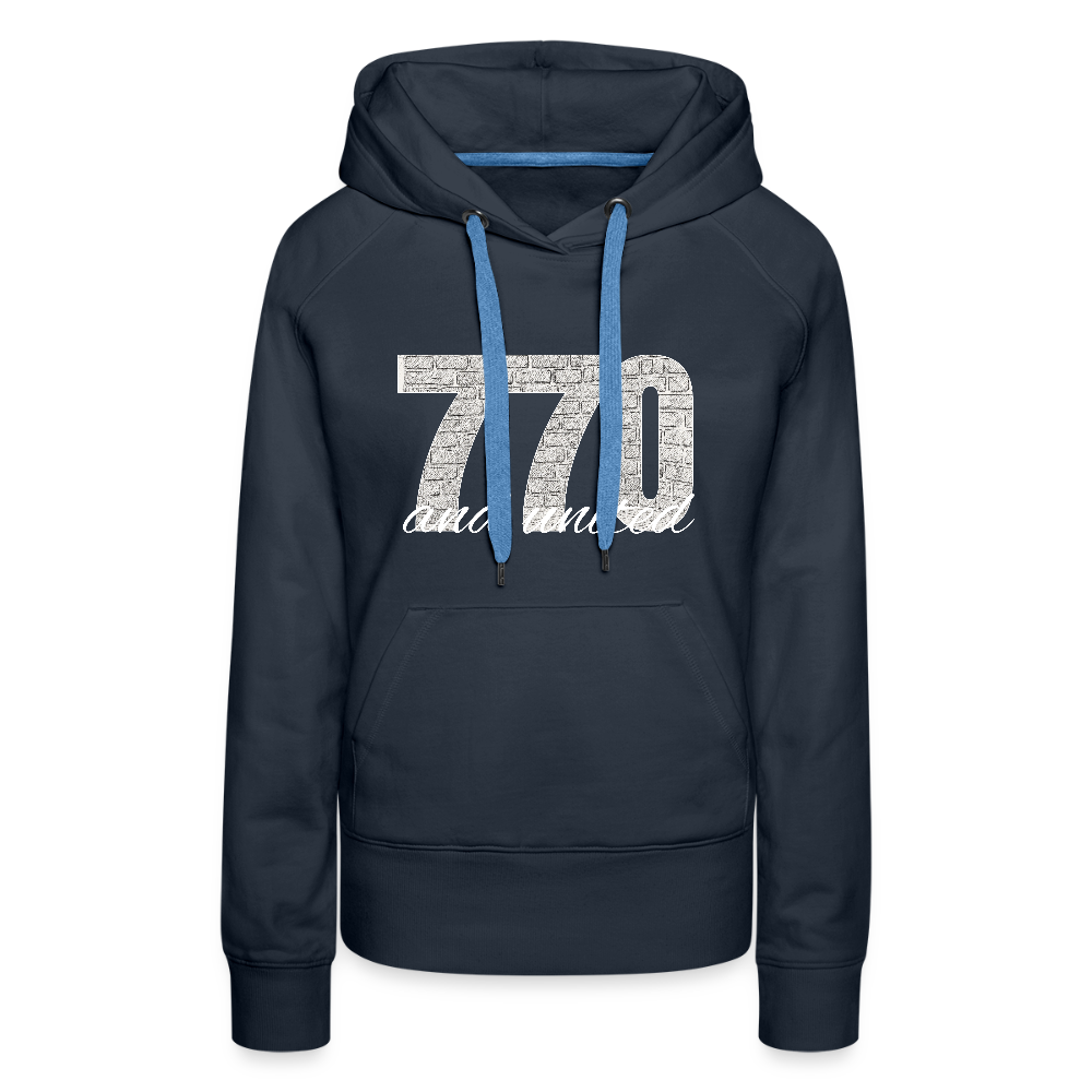 770 And United Light Women’s Premium Hoodie - navy