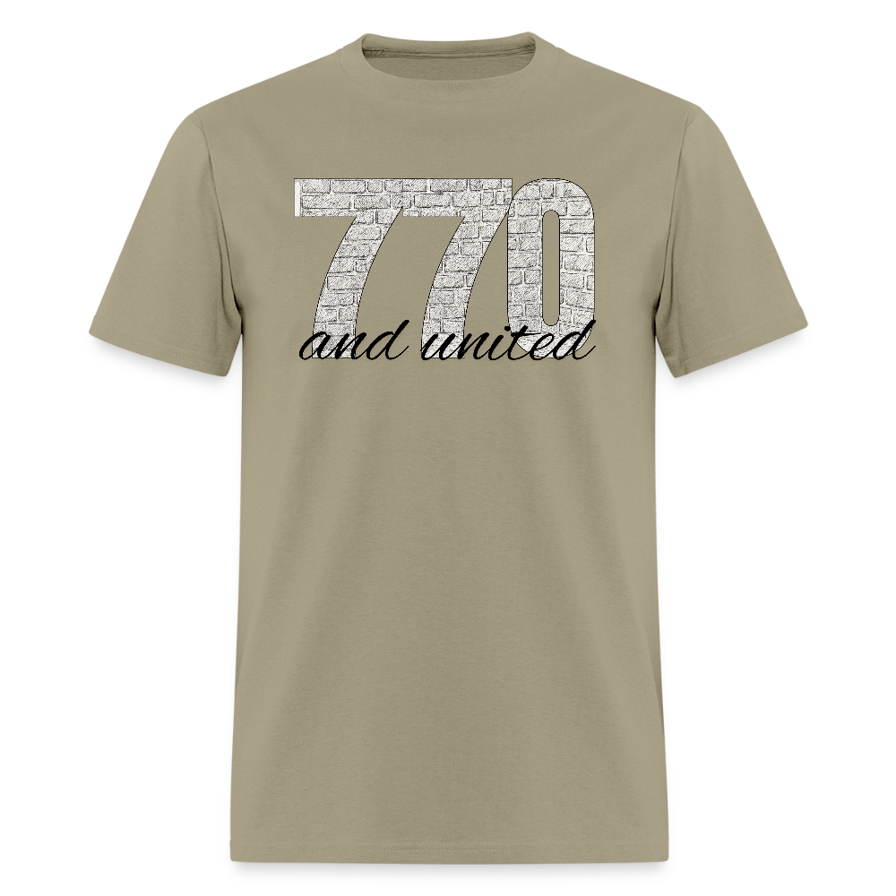 770 And United Men's T-Shirt | GILDAN 5000 - khaki