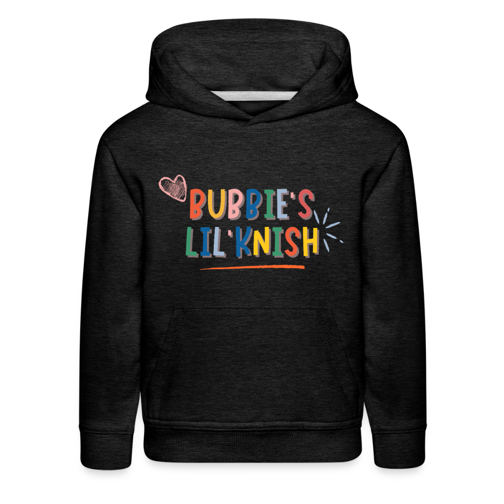 Bubbie's Lil' Knish Kids‘ Premium Hoodie - charcoal grey