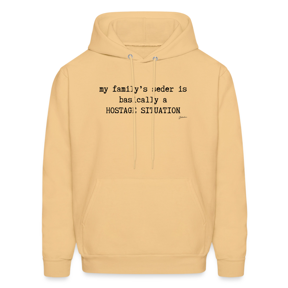 Seder Hostage Men's Hoodie - light gold 