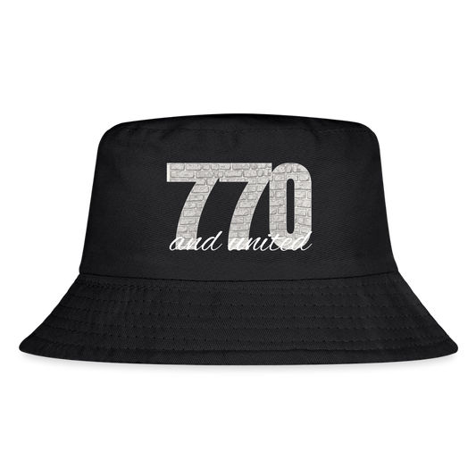 770 And United Light Kid's Bucket Hat - black