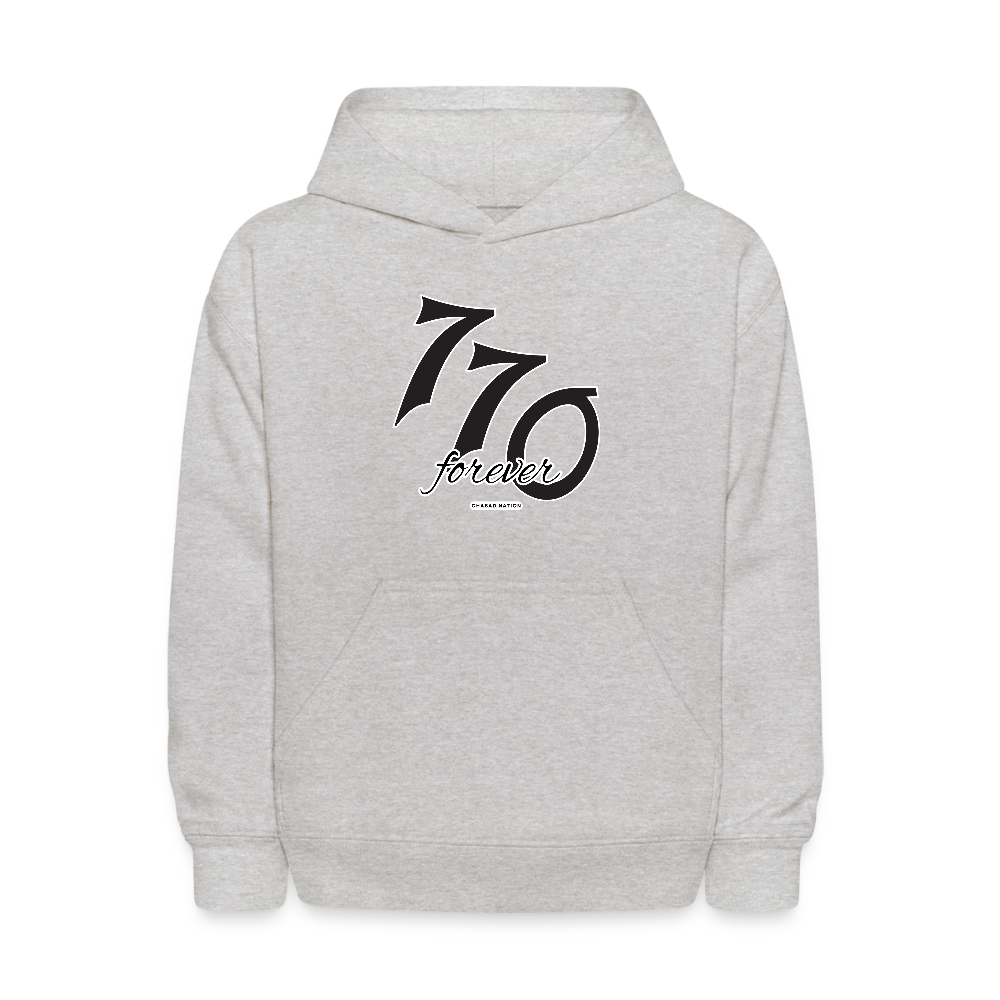770 Forever Kids' Hoodie - heather gray