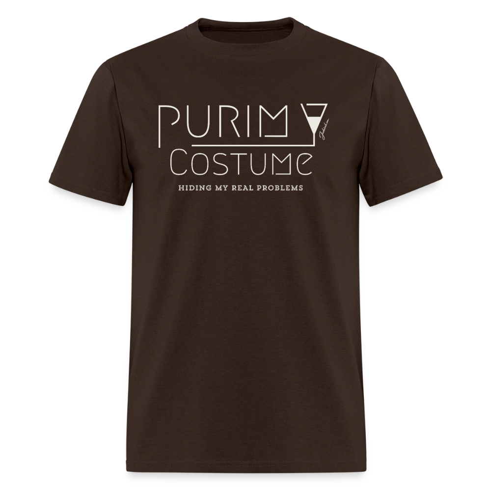 Purim Costume Men's T-Shirt | GILDAN 5000 - brown