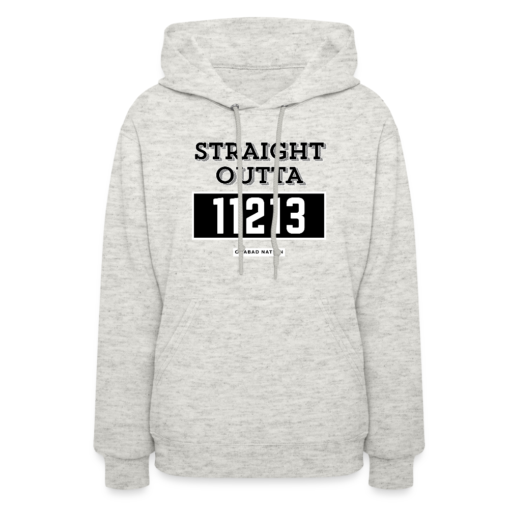 Straight Outta 11213 Women's Hoodie - heather oatmeal