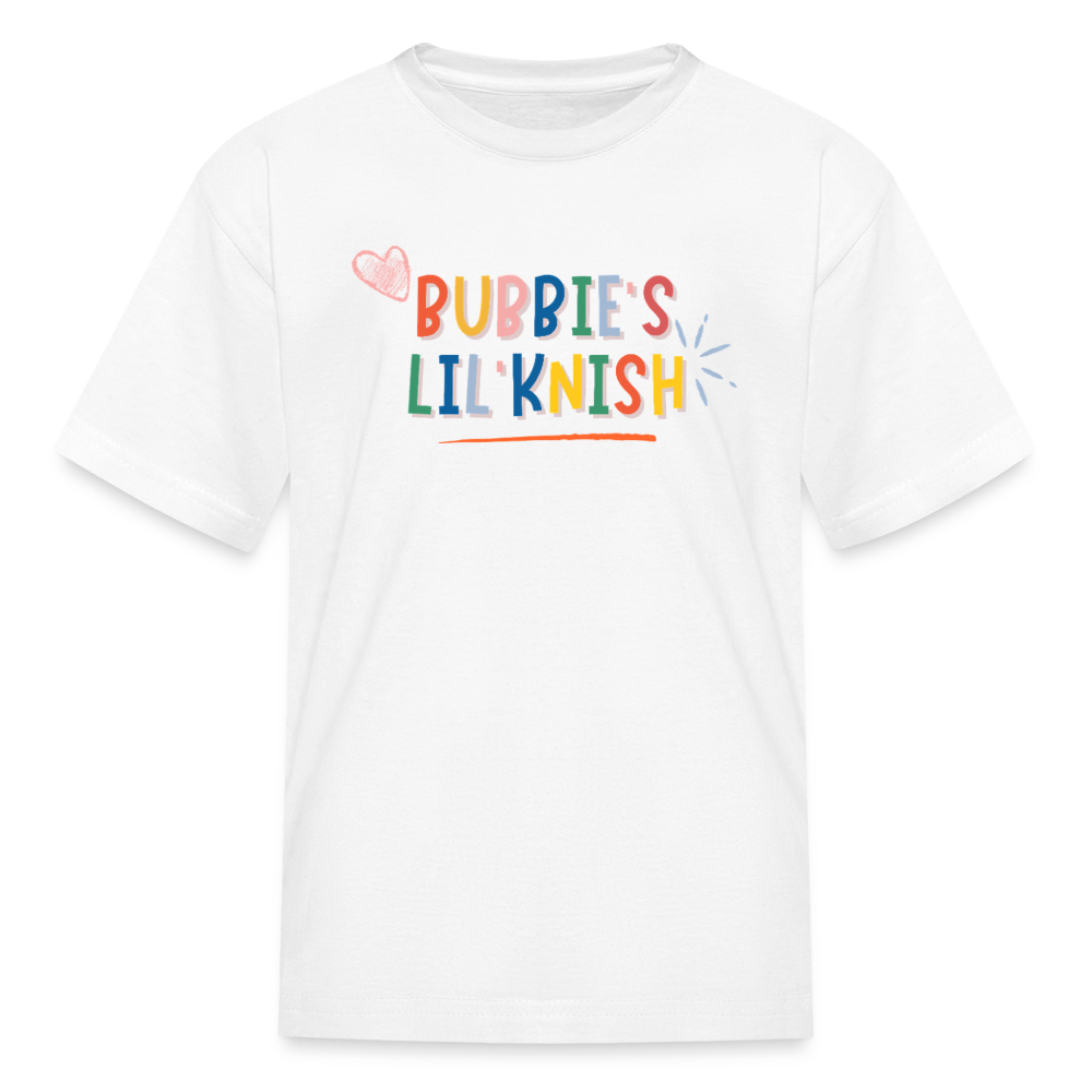 Bubbie's Lil' Knish Kids' T-Shirt - white