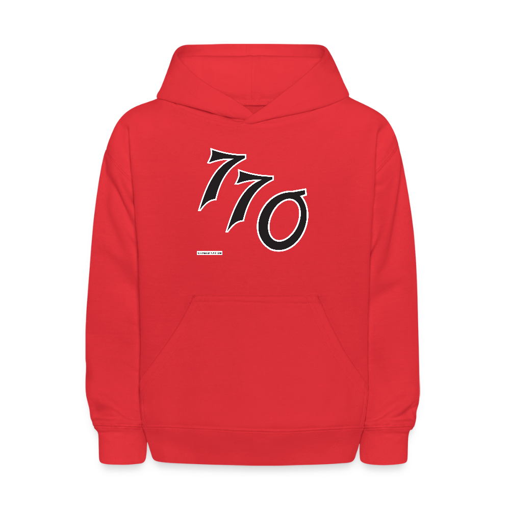 770 Kids' Hoodie - red