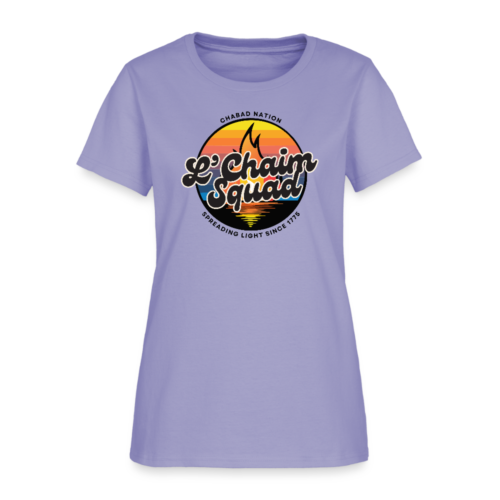 L’Chaim Squad – Spreading Light Women's T-Shirt - lavender