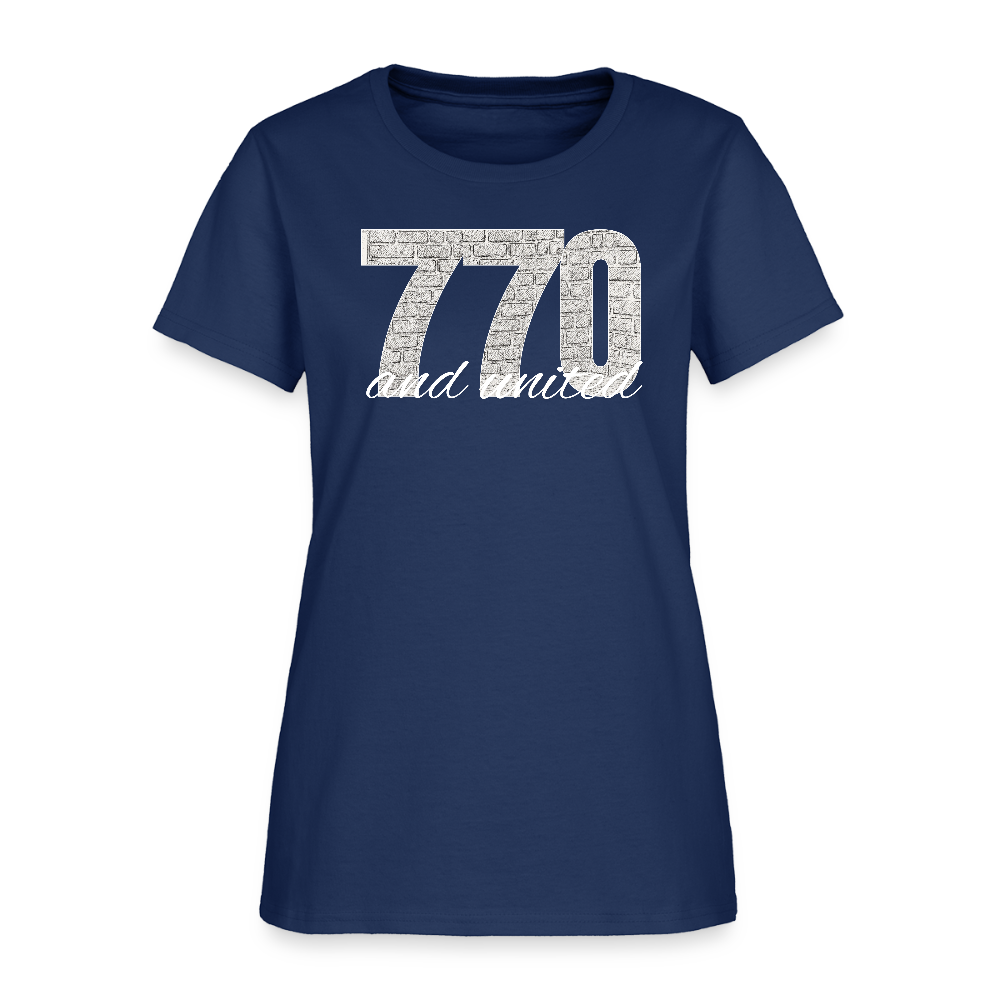 770 And United Light Women's T-Shirt -  blue dusk