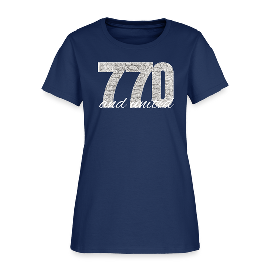770 And United Light Women's T-Shirt -  blue dusk