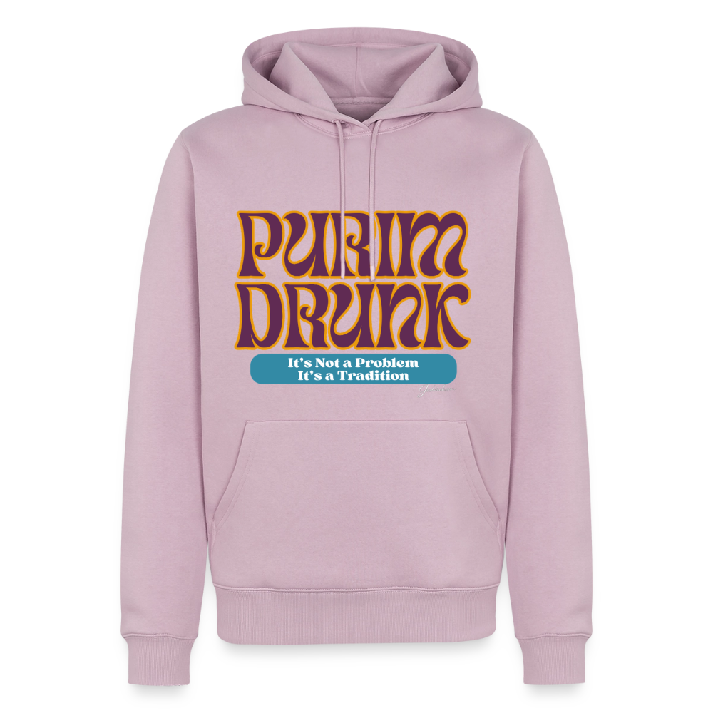Purim Drunk Men’s Premium Hoodie - dusty pink