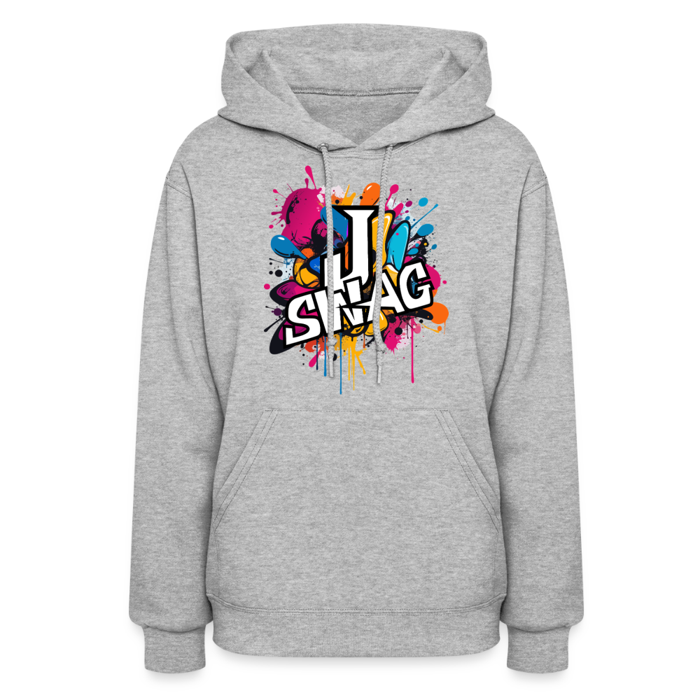 Jswag Logo Women's Hoodie - heather gray