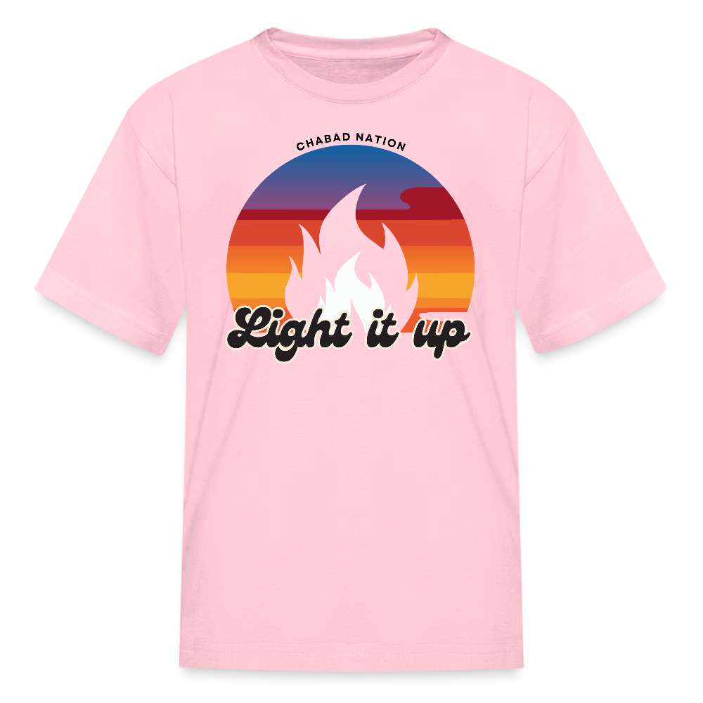 Light It Up Kids' T-Shirt - pink