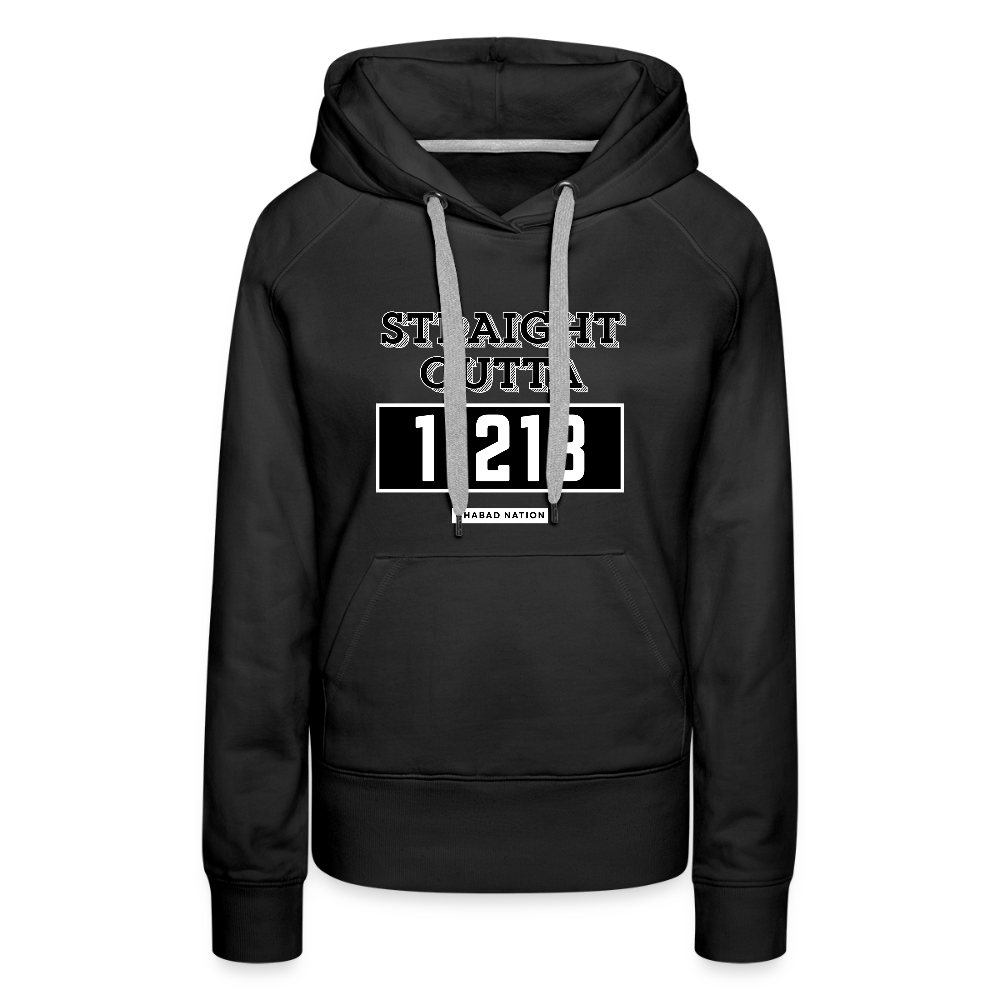 Straight Outta 11213 Women’s Premium Hoodie - black