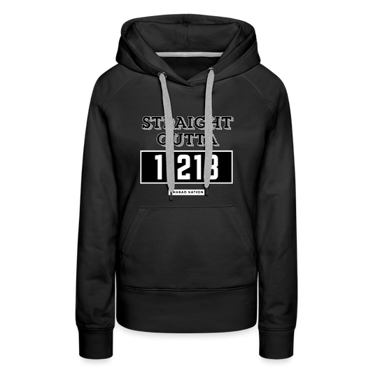 Straight Outta 11213 Women’s Premium Hoodie - black
