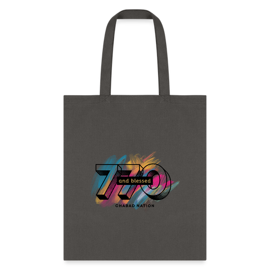 770 And Blessed Tote Bag - charcoal