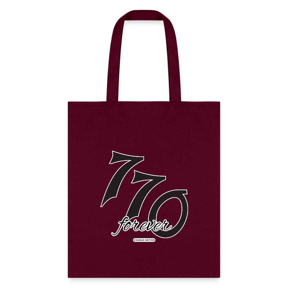 770 Forever Tote Bag - burgundy
