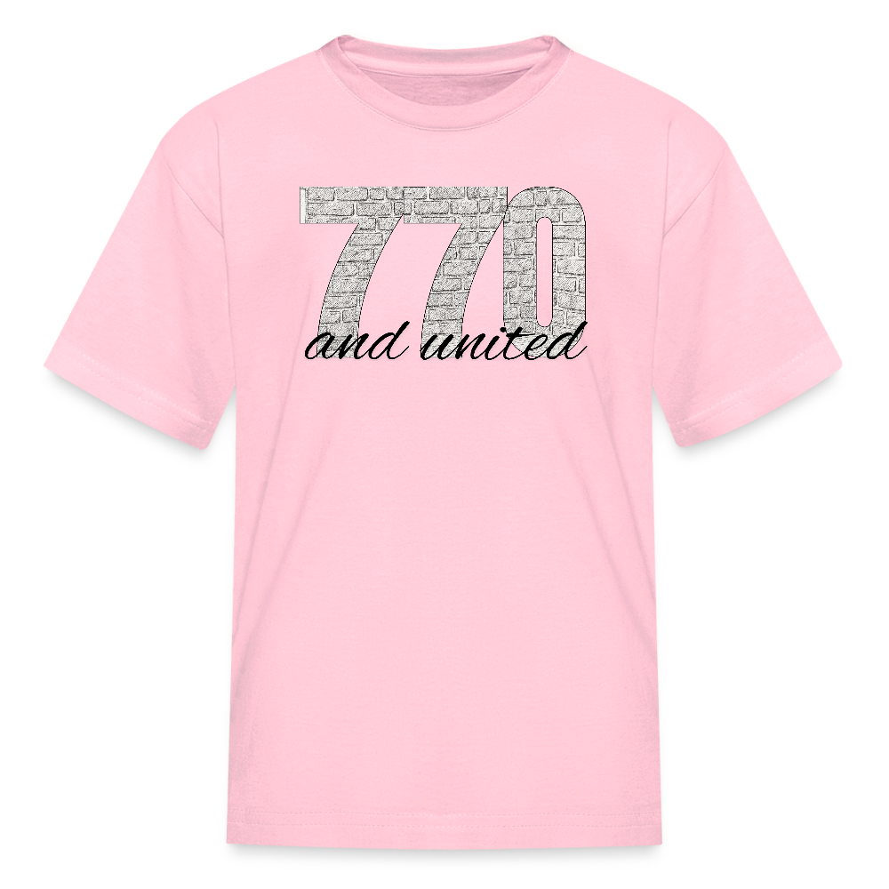 770 And United Kids' T-Shirt - pink