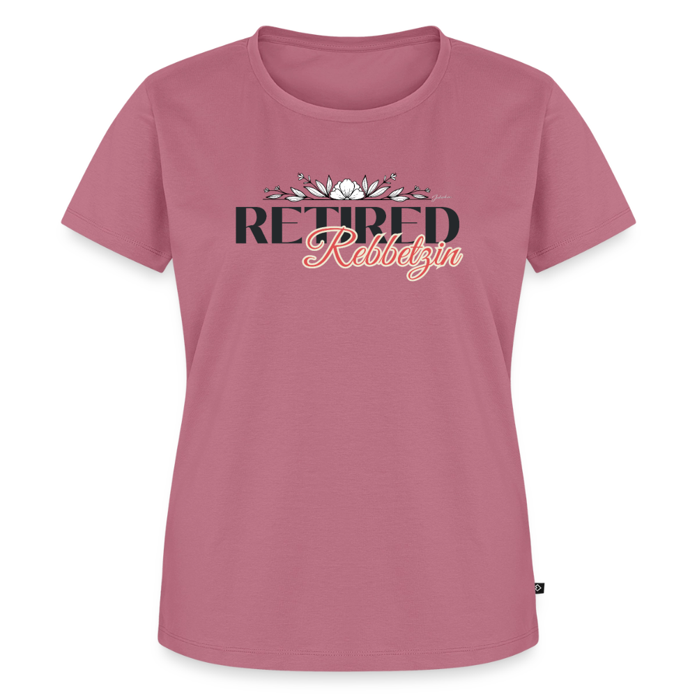 Retired Rabbetzin Women’s Premium T-Shirt - mauve