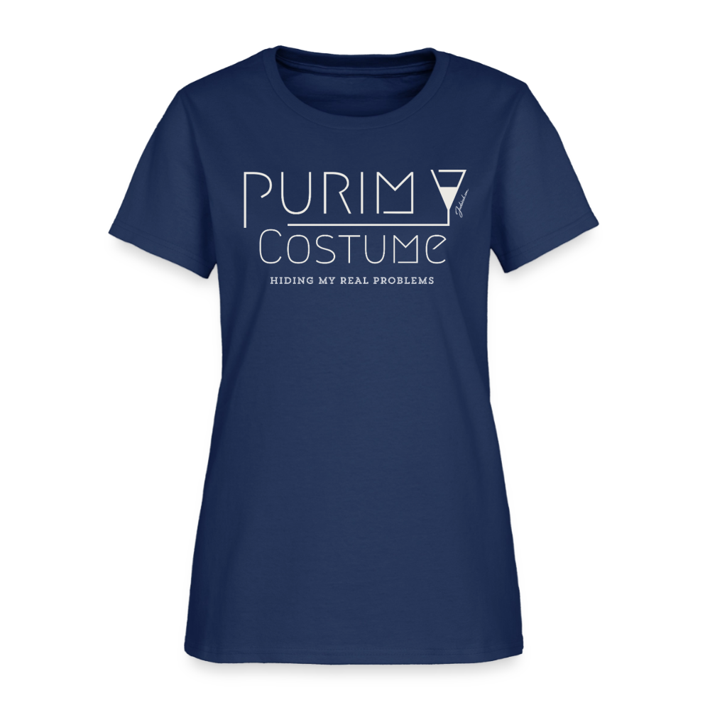 Purim Costume Women's T-Shirt -  blue dusk