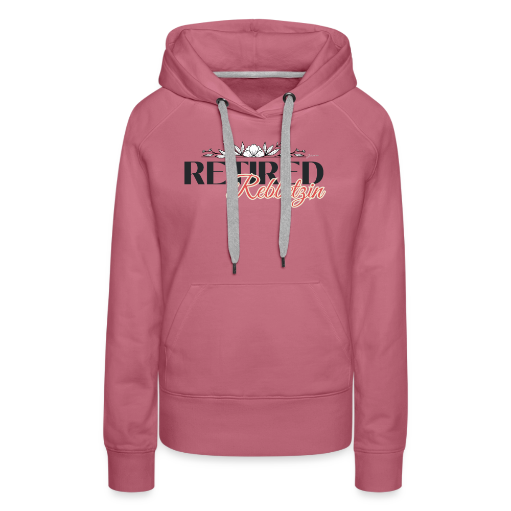 Retired Rabbetzin Women’s Premium Hoodie - mauve