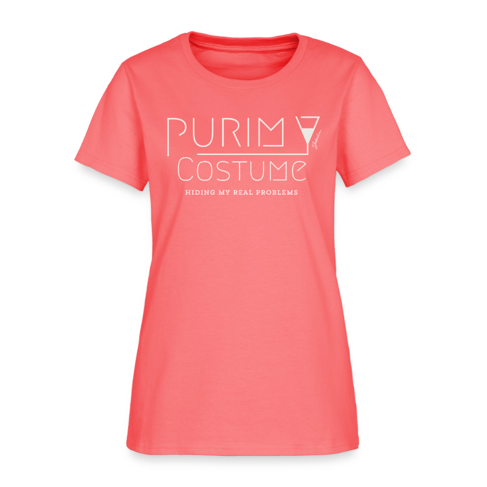 Purim Costume Women's T-Shirt - coral