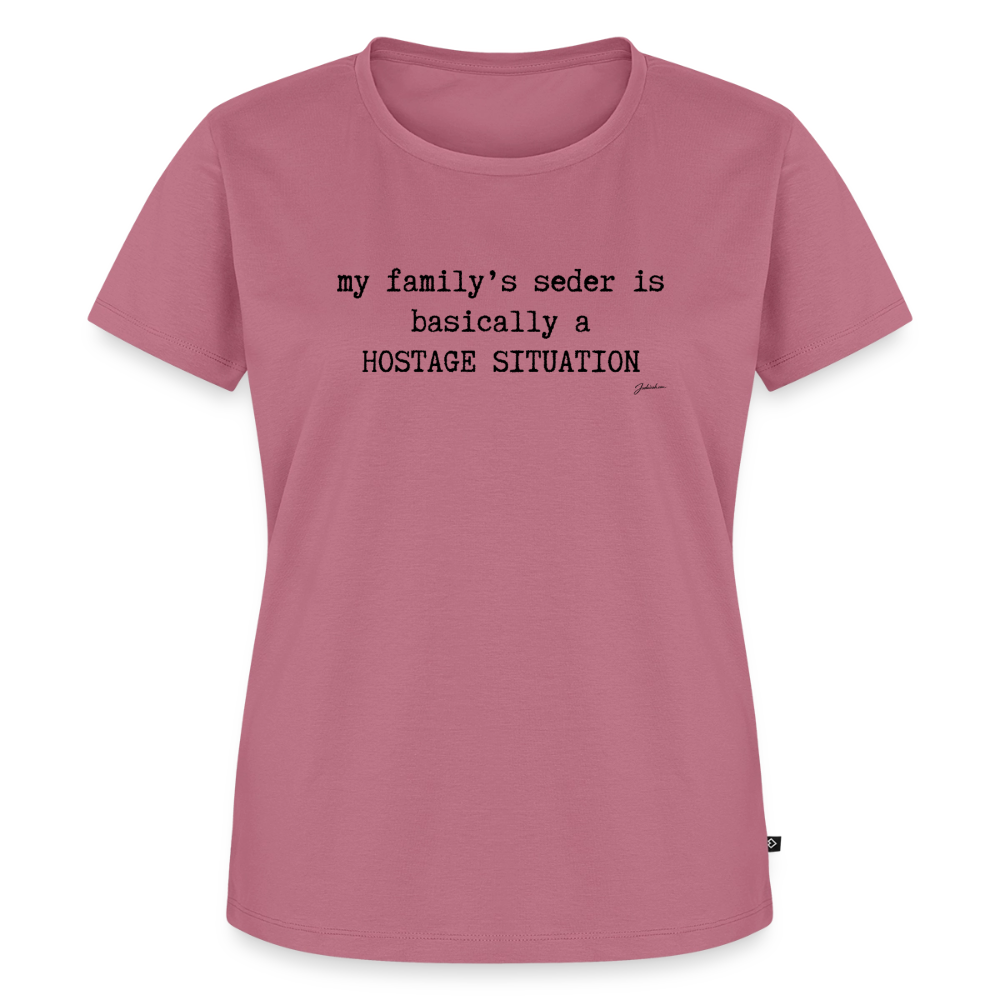 Seder Hostage Women’s Premium T-Shirt - mauve
