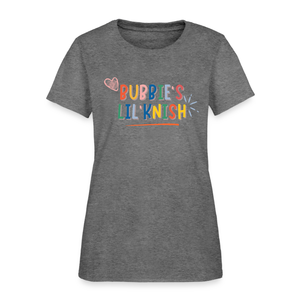 Bubbie's Lil' Knish Women's T-Shirt - graphite heather