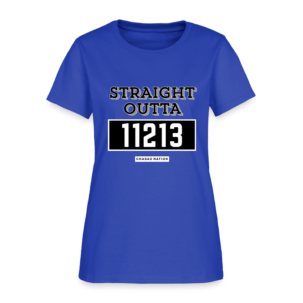 Straight Outta 11213 Women's T-Shirt - royal blue