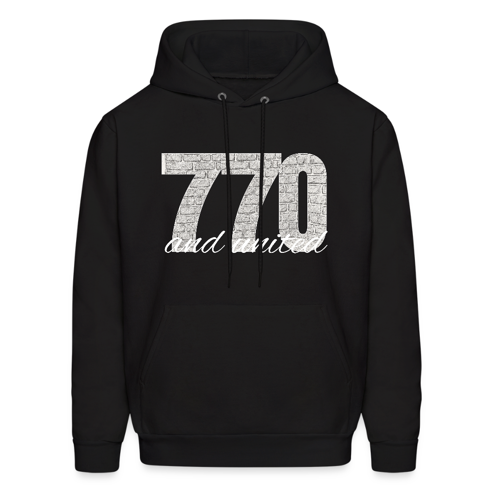 770 And United Light Men's Hoodie - black