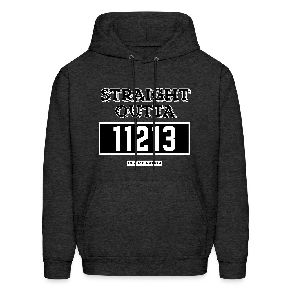 Straight Outta 11213 Men's Hoodie - charcoal grey