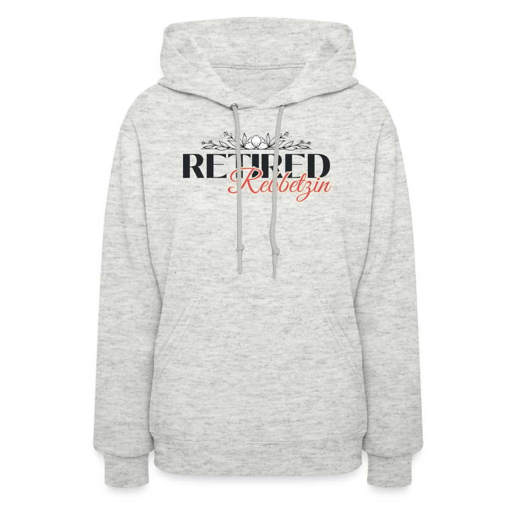 Retired Rabbetzin Women's Hoodie - heather oatmeal