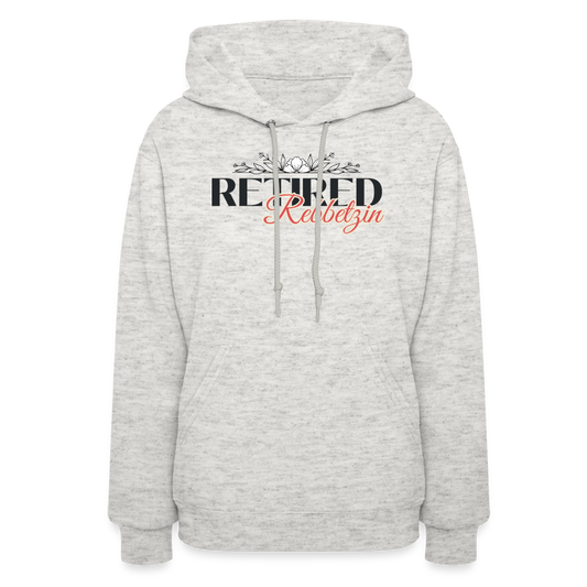 Retired Rabbetzin Women's Hoodie - heather oatmeal