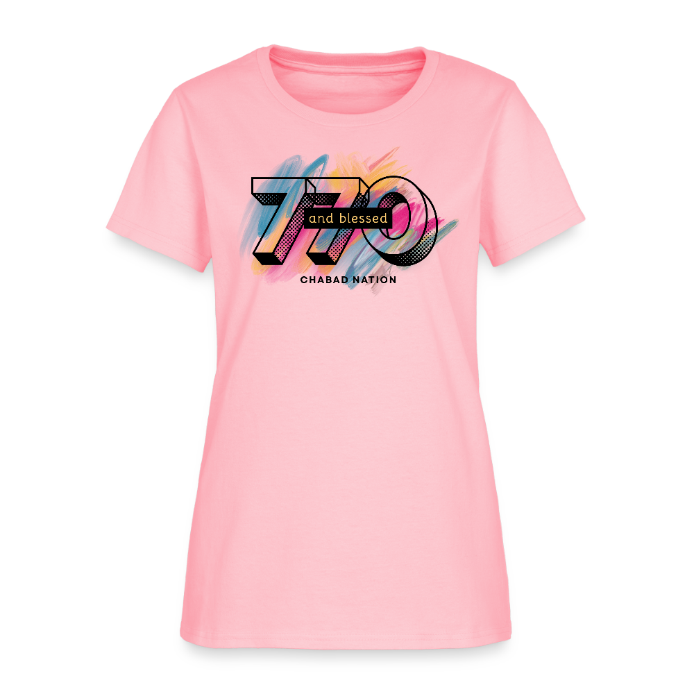 770 And Blessed Women's T-Shirt - pink