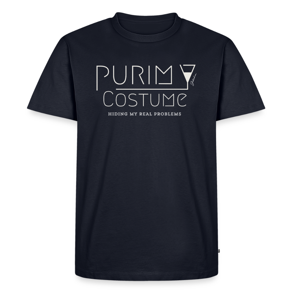 Purim Costume Men's Premium T-Shirt - navy