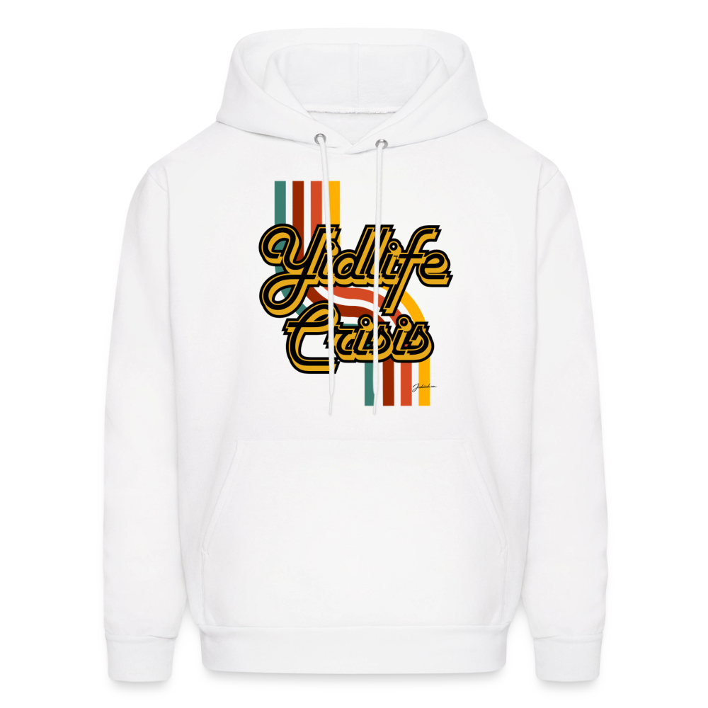 Yidlife Crisis Men's Hoodie - white