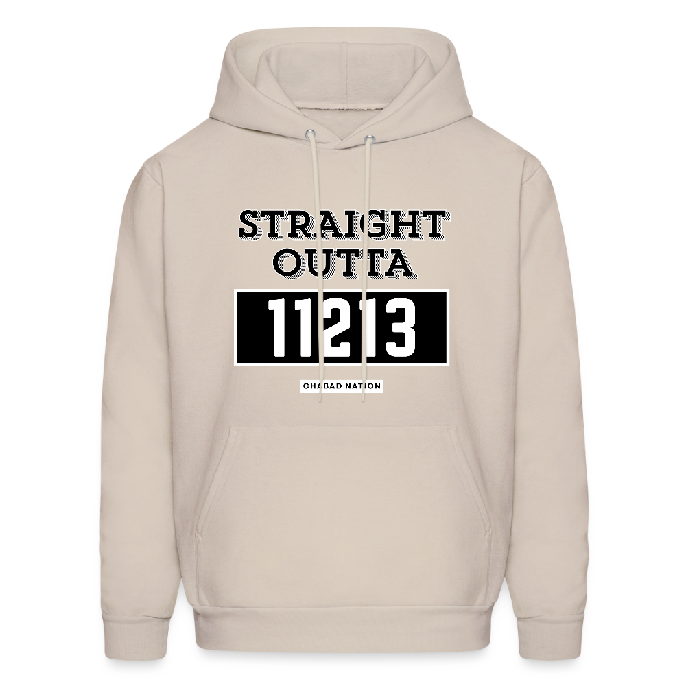 Straight Outta 11213 Men's Hoodie - Sand