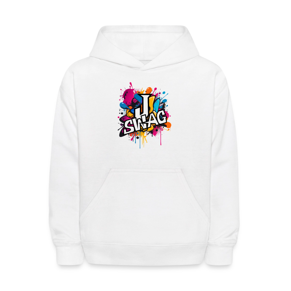 Jswag Logo Kids' Hoodie - white